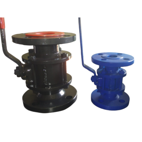 SORN 3 Piece Ball Valve FLANGE END Manufacturer and Exporter in India.