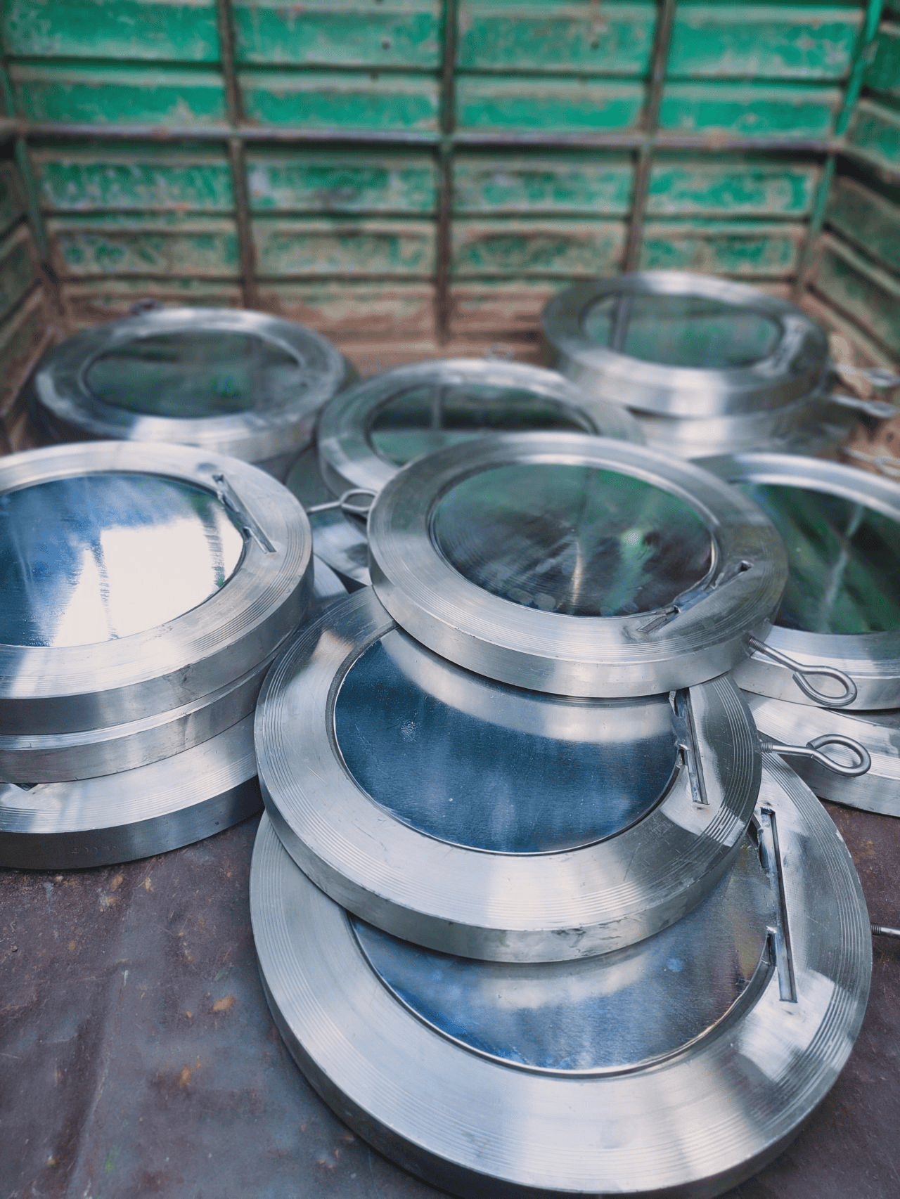 Recent Delivery of SS 304 Wafer Type Check Valve PN10 150# in India