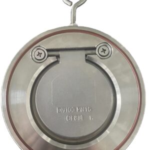 H86c889629d6a43878426a6f823d23ac4z Single Disc Flap Valve Spring Three Seal Rings FKM Material DIN/BS/ASME Standard 2 Inch Normal Temperature Oil