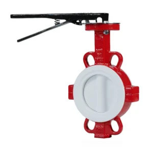 PTFE Coated Butterfly Valve(Wafer Type) PTFE Coated Butterfly Valve(Wafer Type)