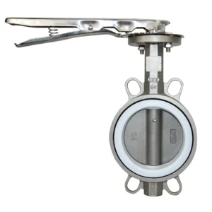 PTFE Stainless Steel Wafer Butterfly Valve PTFE Stainless Steel Wafer Butterfly Valve