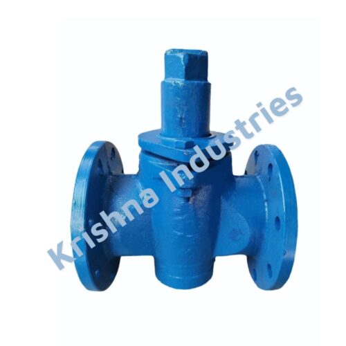Cast Iron (CI) Gland Cock Valve – 2 Way, Flanged Type Gland Cock Valve