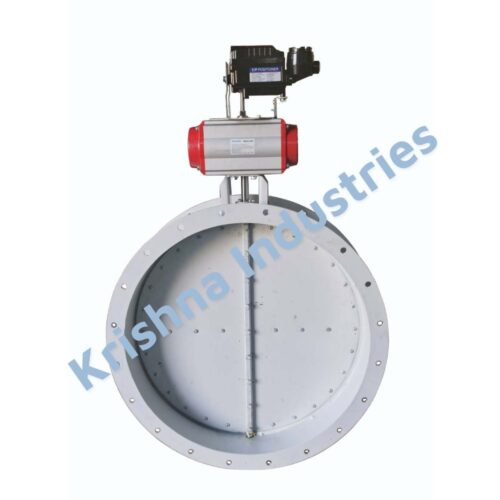 Double Flange Fabricated Damper Valve Double Flange Fabricated Damper Valve