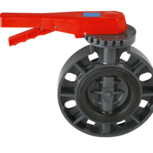 pvc buttfly valve PVC Handle Butterfly Valve