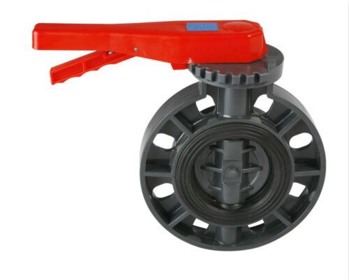 pvc buttfly valve PVC Handle Butterfly Valve