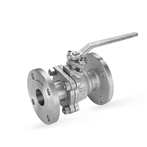 stainless steel flanged ball valve PN25 / PN40 Stainless Steel Flanged Ball Valve