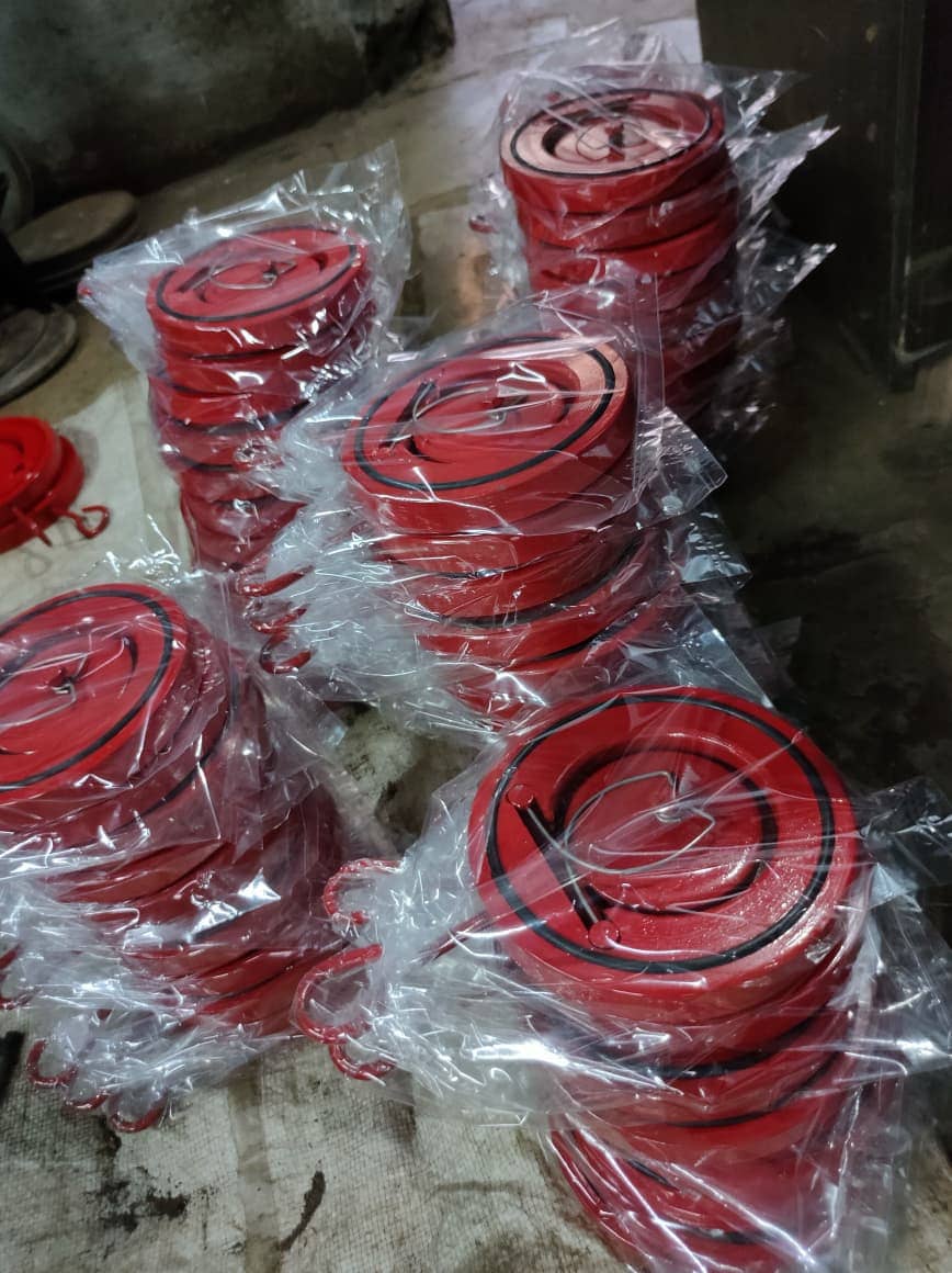 Fire hydrant and fire safety valves dispatched by Krishna Industries India with compliance docs