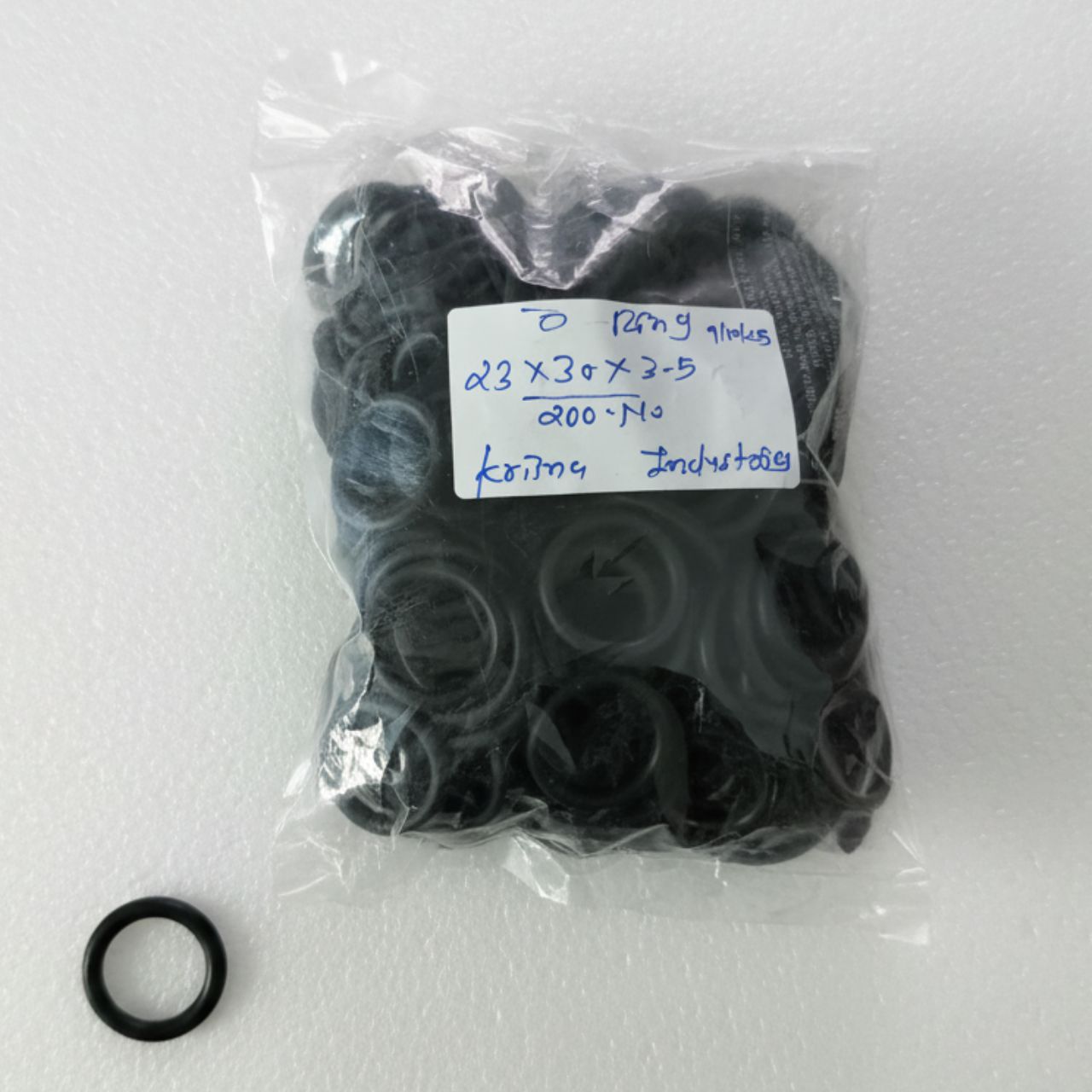 Nitrile NBR Rubber O-Rings industrial seal KELOR Krishna Industries India
