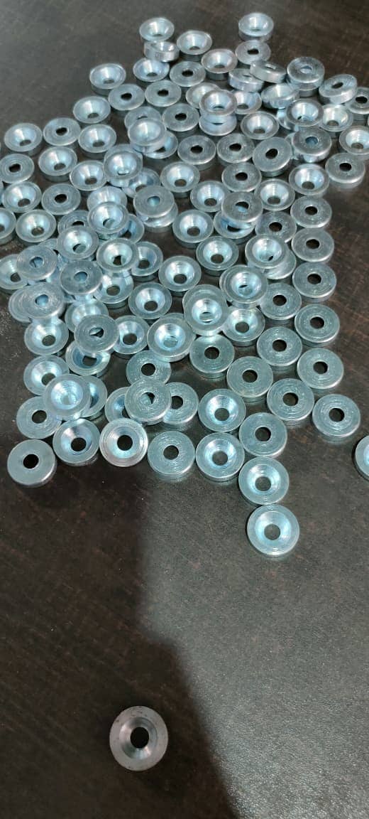 SS304 DIN 125 plain washers bulk supply 60000 pieces by KELOR Krishna Industries Ahmedabad