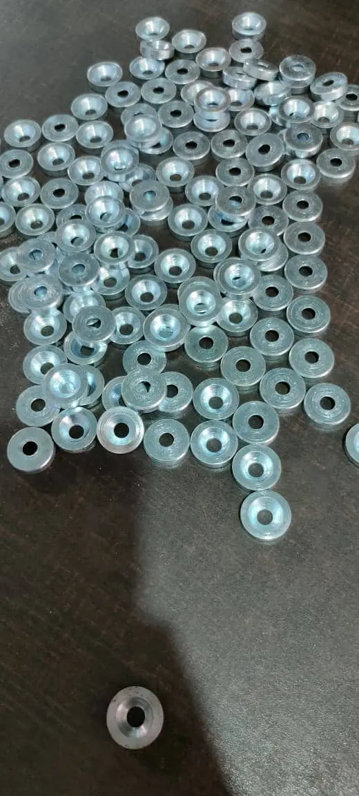 SS304 DIN 125 plain washers bulk supply 60000 pieces by KELOR Krishna Industries Ahmedabad